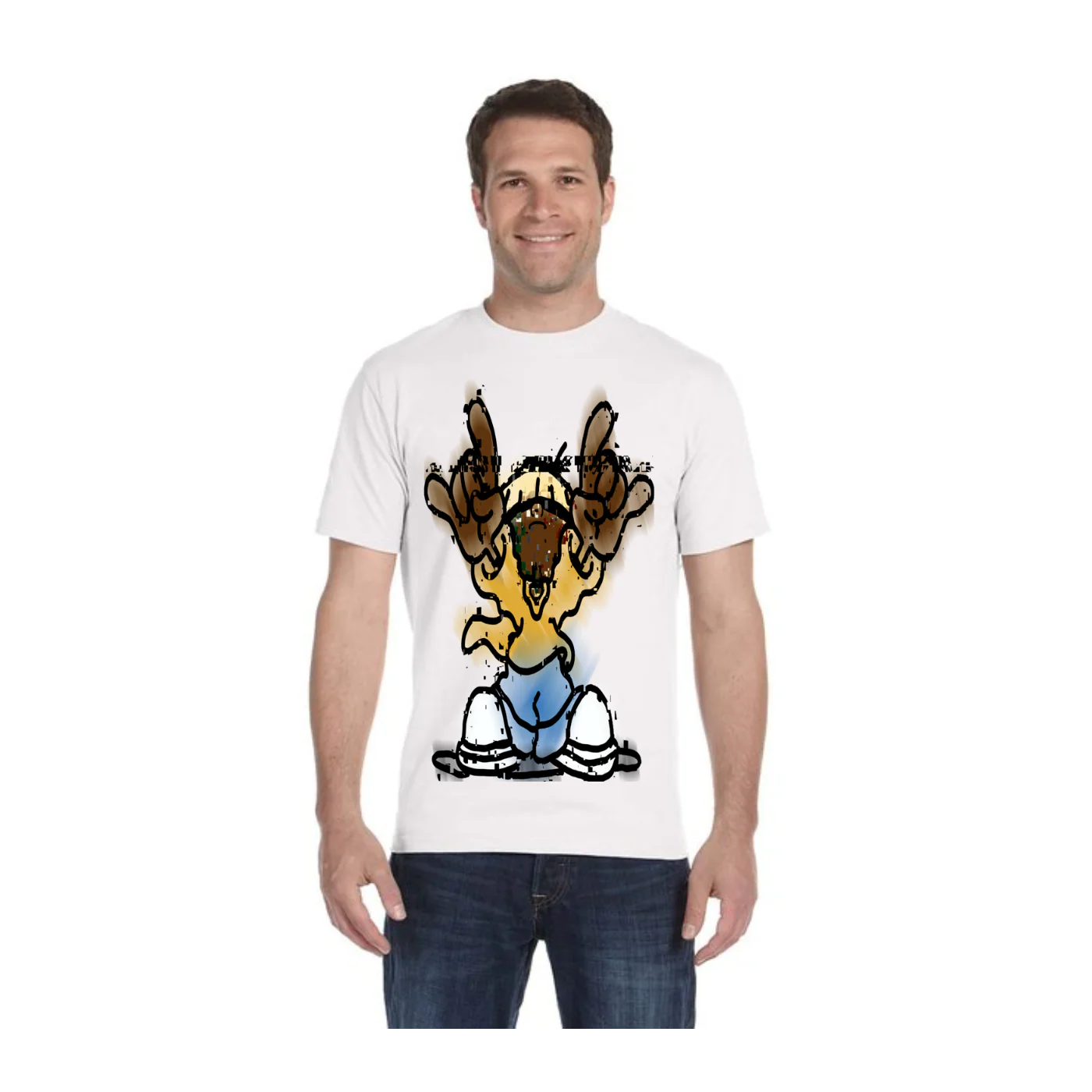 Custom Adult T-Shirt Printed by DTFOrder