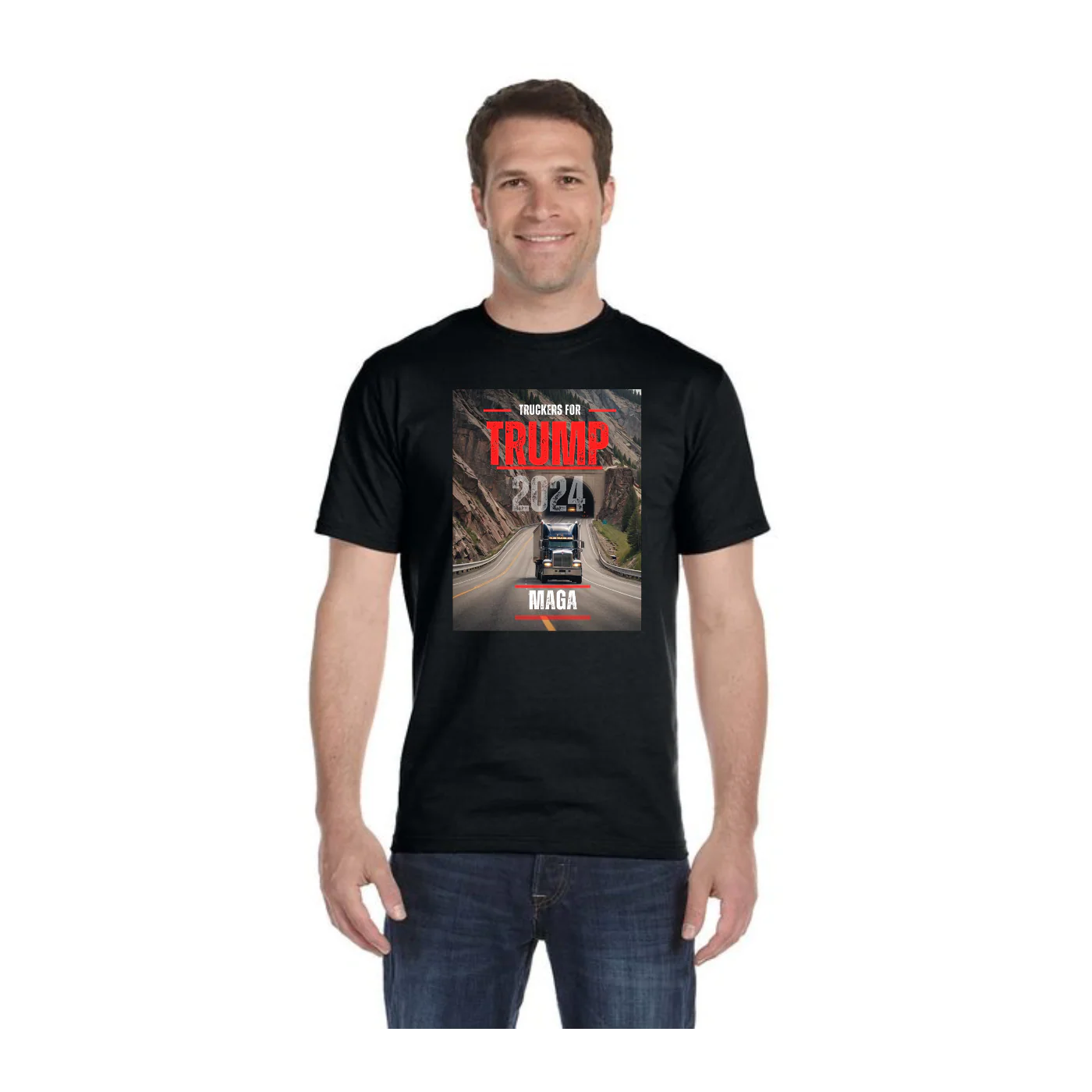 Custom Adult T-Shirt Printed by DTFOrder