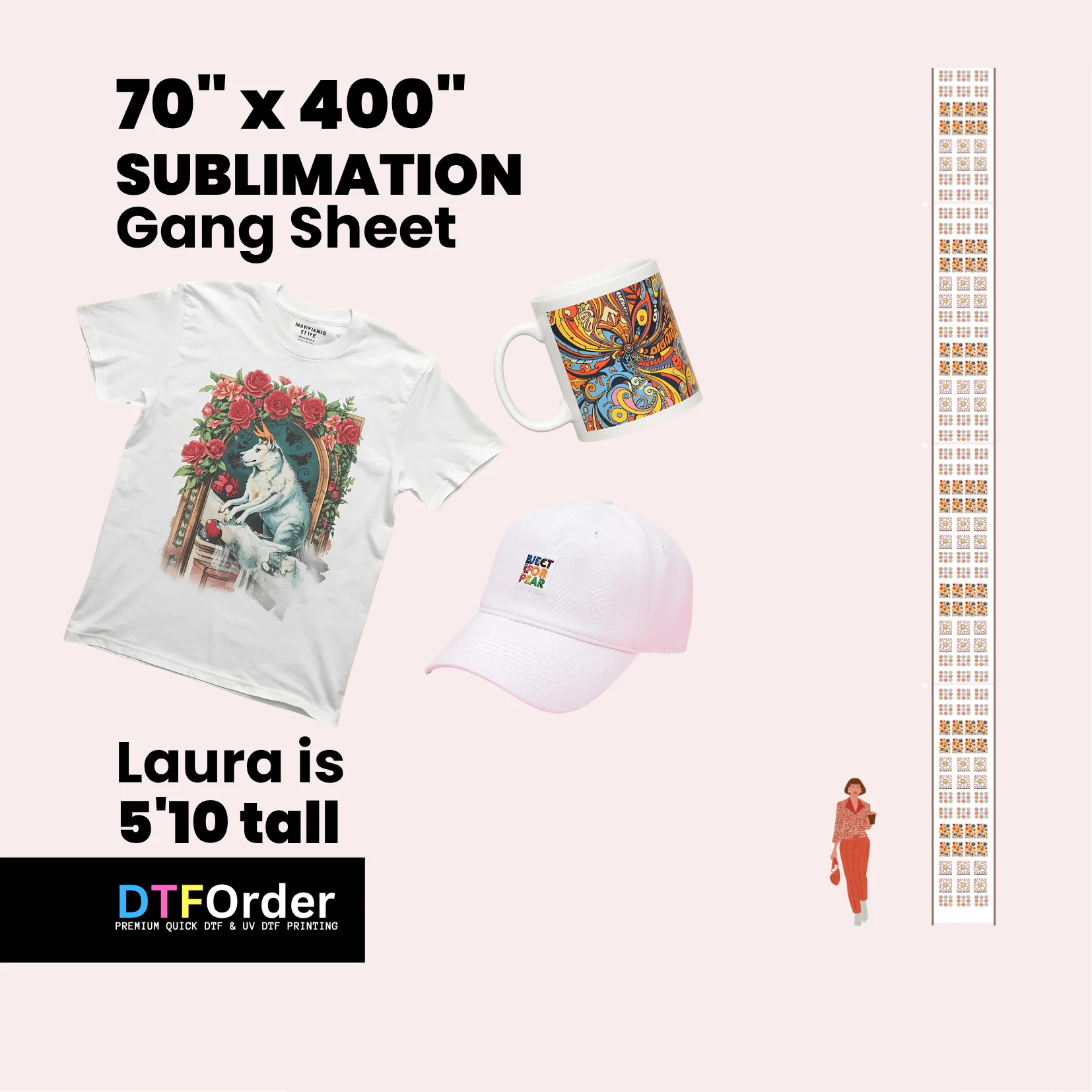 Gang Sheet Builder 70inch (Sublimation) - Image 6
